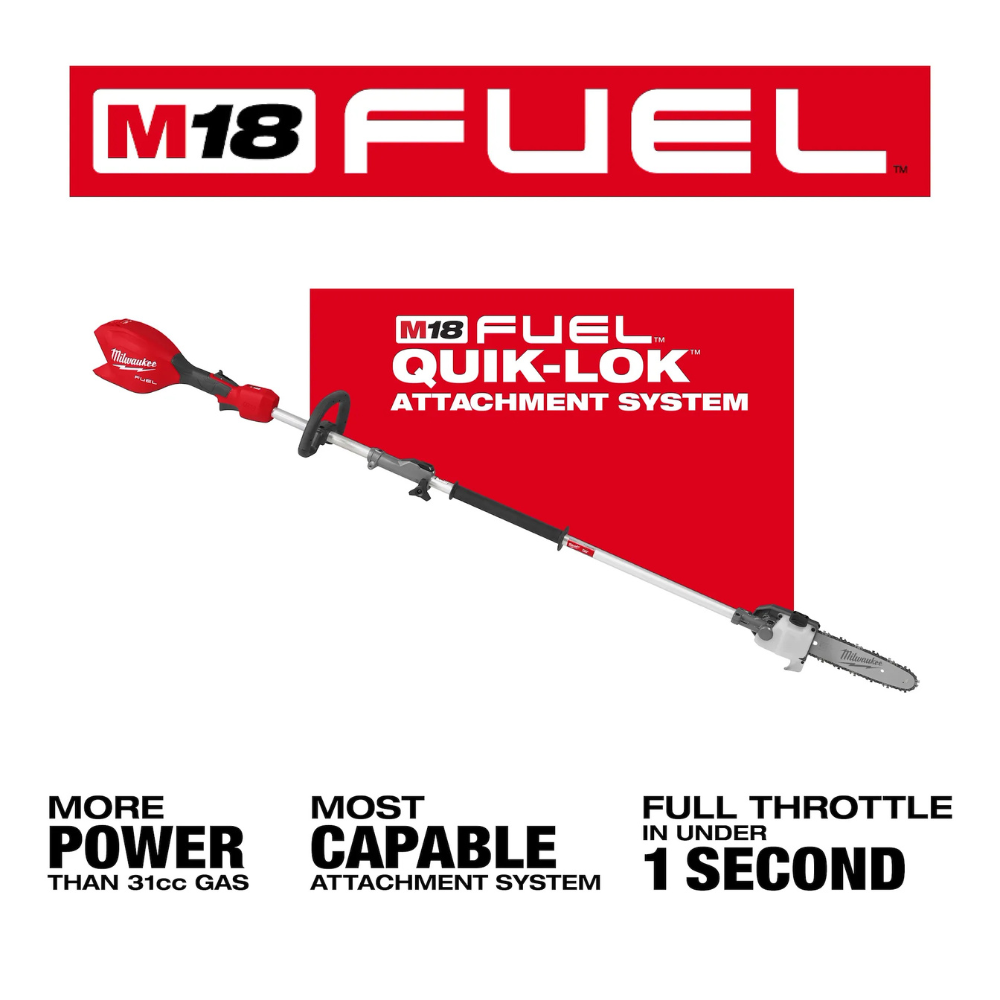 Milwaukee M18 FUEL Pole Saw w/ QUIK-LOK from GME Supply